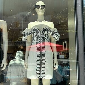 NWT H&M linen blend dress size Large